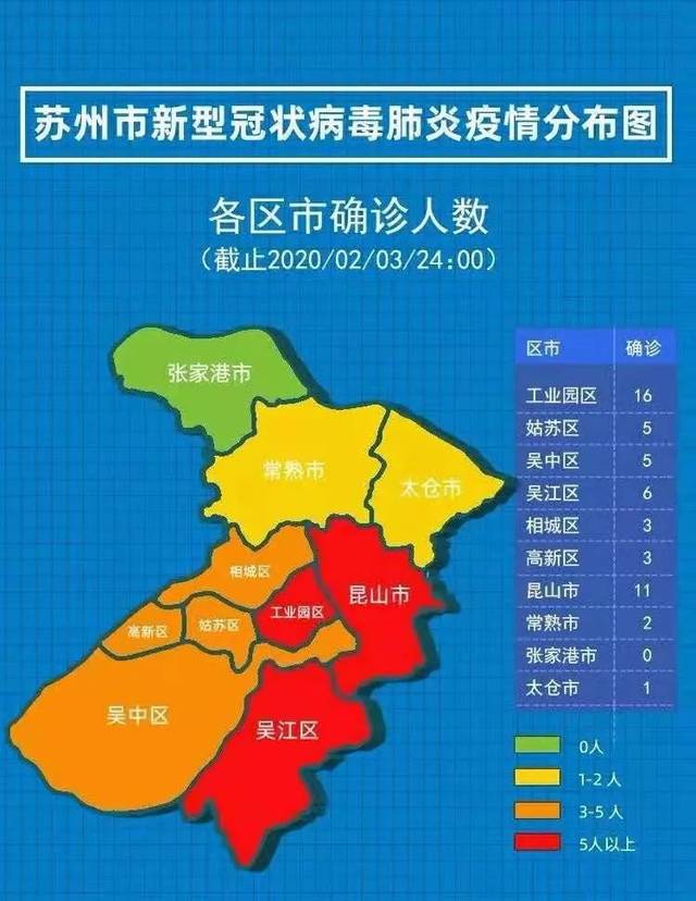 「苏州已有7个区域发现疫情」〃苏州有疫情病例吗