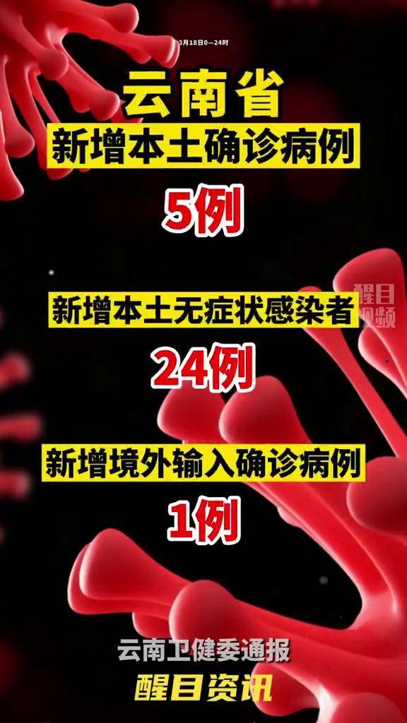「云南新增本土确诊4例」〃云南新增本土病例1例-第1张图片
