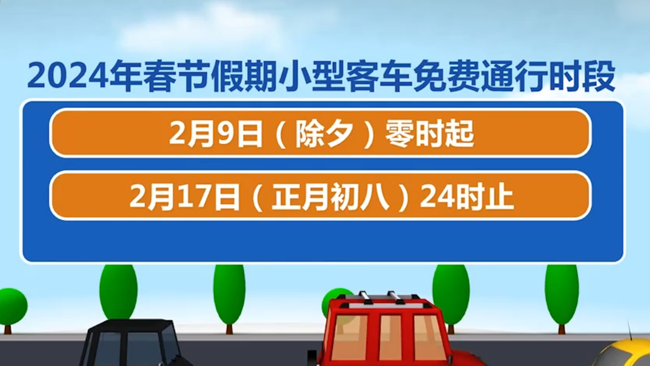 “2021春节高速公路免费到几号” 2021春节期间高速免费时间？-第2张图片
